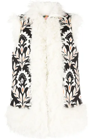 La DoubleJ Weste mit Blumen-Print