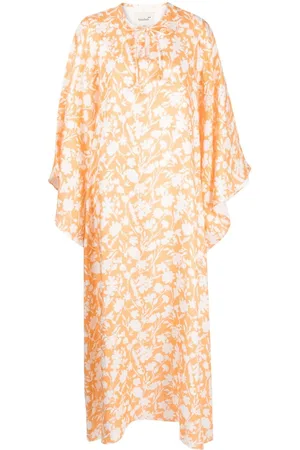 Bambah Kaftan mit Blumen-Print