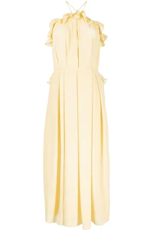 Bambah Neckholder-Kleid mit Rüschen