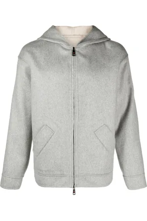 Kired Wendbare Kapuzenjacke aus Kaschmirfilz