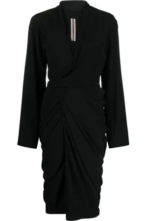 Rick Owens Wickelkleid mit Schnürung