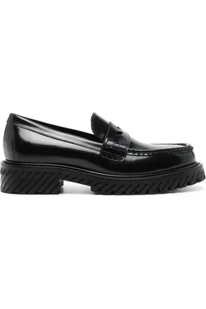 OFF-WHITE Loafer mit diagonalen Streifen