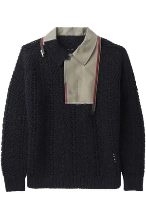 Kolor Pullover in Pointelle-Strick