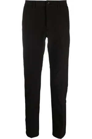 HUGO BOSS Tapered-Hose mit Logo-Patch