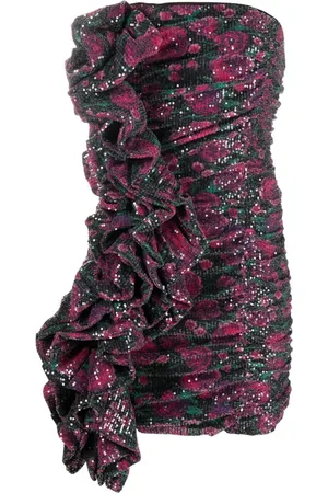 ROTATE Kleid mit Pailletten