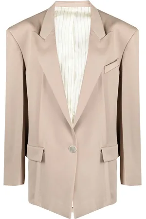 The Attico Einreihiger Glen Oversized-Blazer