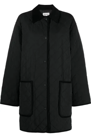 Totême Gesteppte Jacke mit Cordkragen