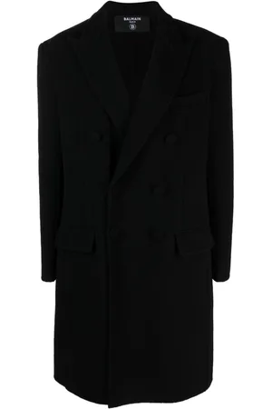 Balmain Doppelreihiger Mantel