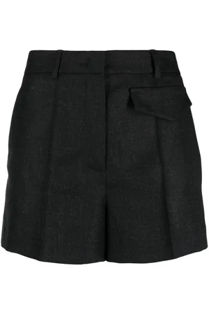 BLANCA Halbhohe Salicaria Plissee-Shorts