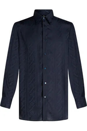 Etro Jacquard-Hemd aus Seide