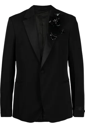 VERSACE Sakko mit Blumenapplikation