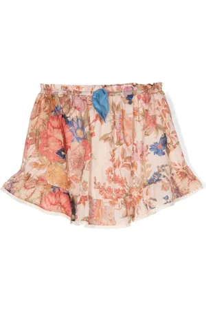 ZIMMERMANN August Rock mit Blumen-Print