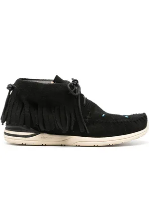 VISVIM Shaman-Folk Schnürstiefel mit Fransen