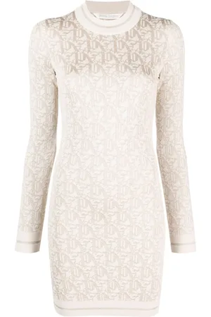 Palm Angels Jacquard-Minikleid mit Monogramm