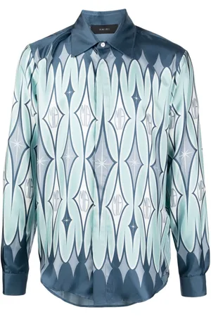AMIRI Hemd mit Argyle-Muster