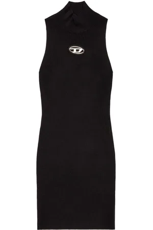 Diesel M-Onervax Kleid mit Stehkragen