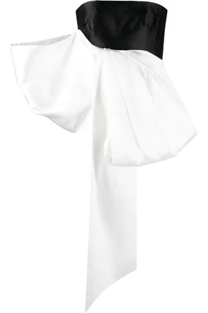 Solace Satin-Top mit Schnürung