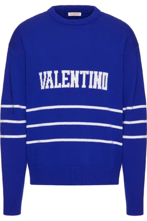 VALENTINO GARAVANI Pullover mit Intarsien-Logo