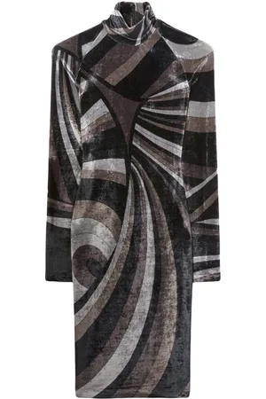 Puccini Minikleid mit Iride-Print