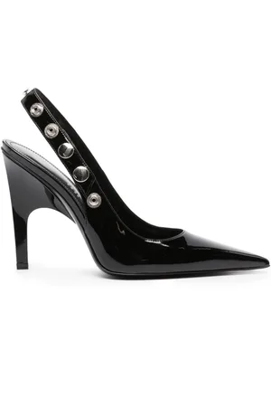 The Attico Pumps mit Kristallriemen 105mm