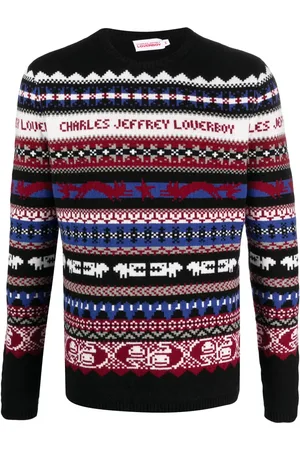 Charles Jeffrey Loverboy Pullover mit Fair-Isle-Muster