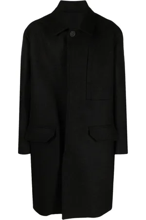 Rick Owens Einreihiger Jumbo Mantel