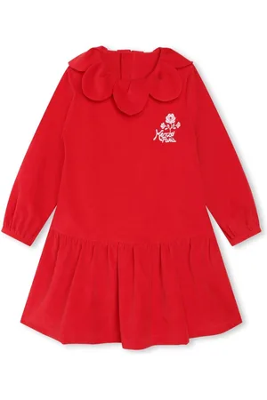 Kenzo Besticktes Festive Kleid aus Samt