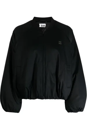 Izzue Bomberjacke mit Logo-Schild