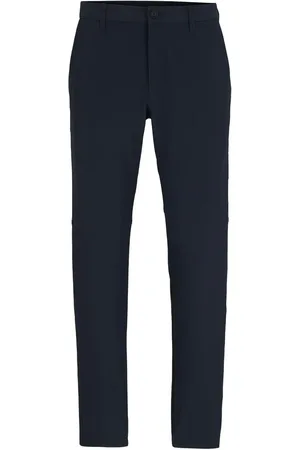 HUGO BOSS Tapered-Hose mit Logo-Print