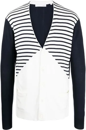 PRIVATE STOCK The Albert Cardigan mit Streifen