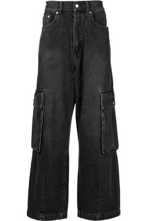 FIVE CM Straight-Leg-Jeans mit elastischem Bund