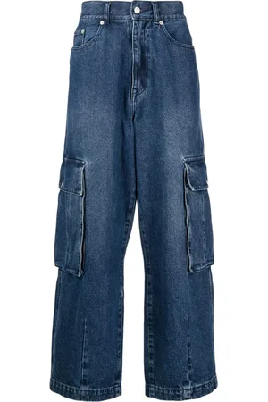 FIVE CM Straight-Leg-Jeans mit elastischem Bund