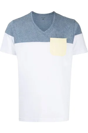 PRIVATE STOCK The Troy T-Shirt in Colour-Block-Optik