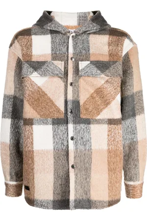 Izzue Karierte Reserved Kapuzenjacke