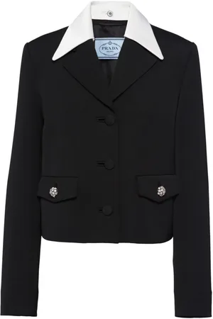 Prada Blazer mit Kontrastsaum