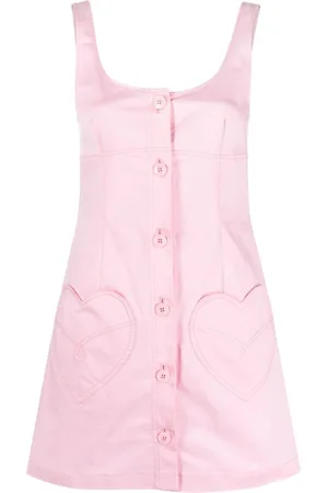 Moschino Midikleid mit Herzmotiv