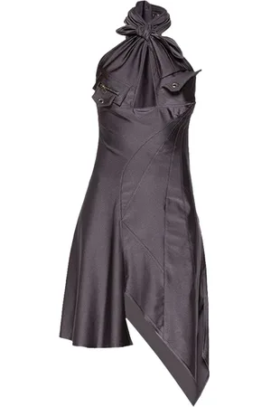 COPERNI Asymmetrisches Minikleid mit Neckholder