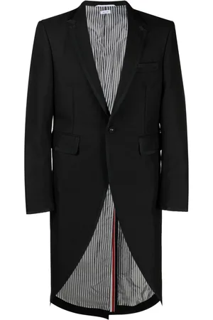 Thom Browne Mantel mit asymmetrischem Saum
