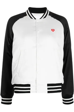 Chocoolate Bomberjacke mit Logo-Applikation