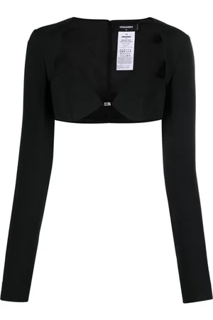 Dsquared2 Langärmeliges Cropped-Oberteil