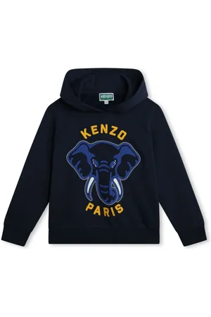 Kenzo Hoodie mit Logo-Stickerei