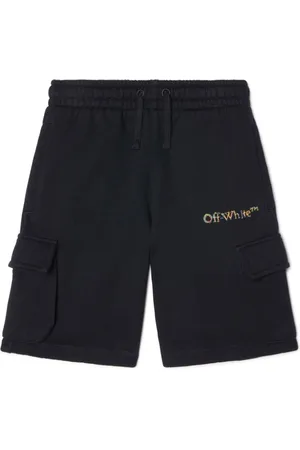 OFF-WHITE Joggingshorts mit gezeichnetem Logo