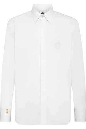 BILLIONAIRE Hemd mit Logo-Stickerei