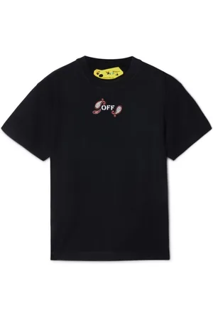 OFF-WHITE T-Shirt mit Bandana-Print