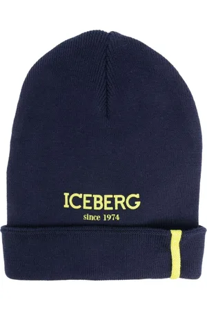 Iceberg Beanie mit Logo-Print