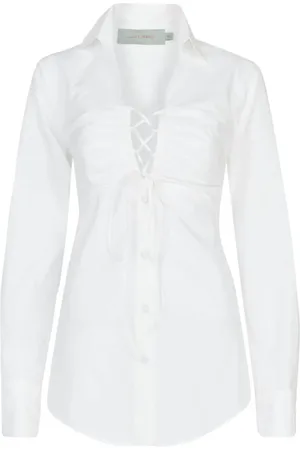 Silvia Tcherassi Bluse mit Schnürung