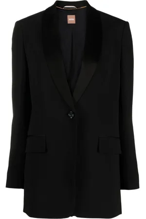 HUGO BOSS Blazer mit Schalrevers