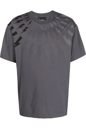 Neil Barrett T-Shirt mit Blitz-Print