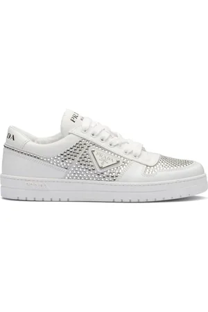 Prada Sneakers mit Kristallen