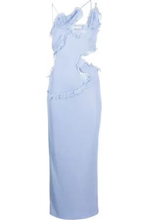 CHRISTOPHER ESBER Carina Maxikleid mit Rüschenborten